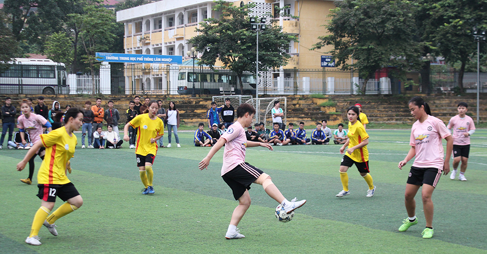 Giải bóng đá nữ sinh viên khu vực Hà Nội – Ấn tượng mang tên Đại học Quốc tế Bắc Hà