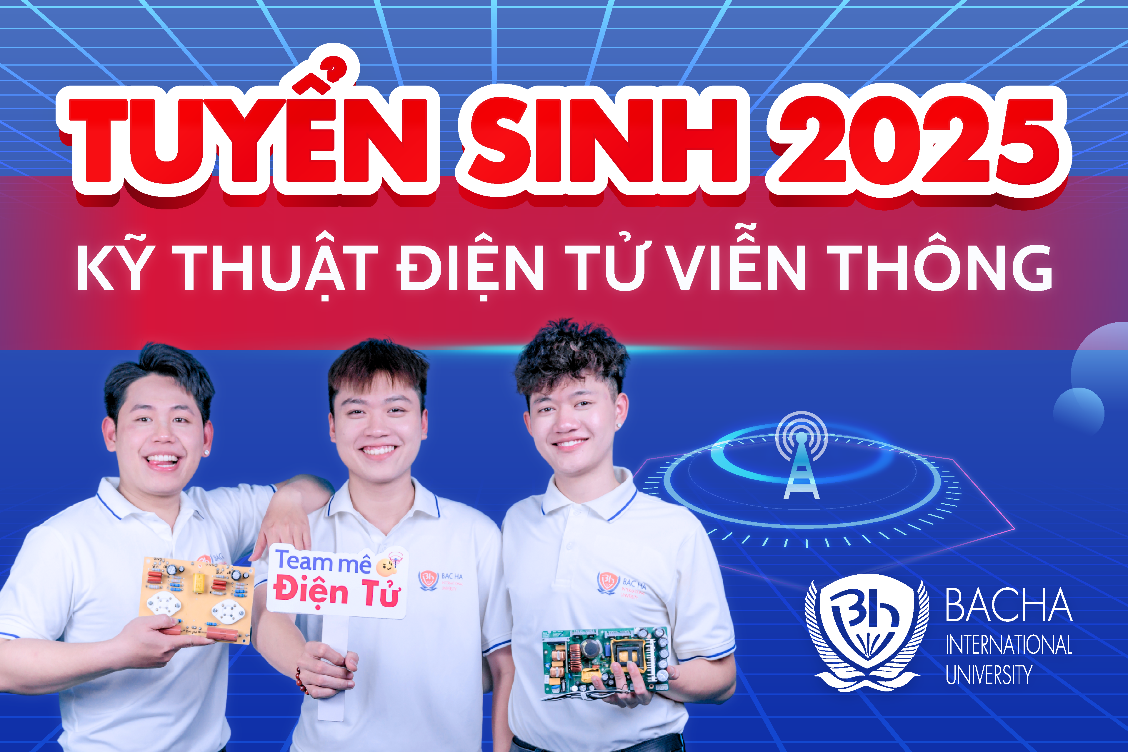 Tuyển sinh ngành Kỹ thuật Điện tử – Viễn thông năm 2025