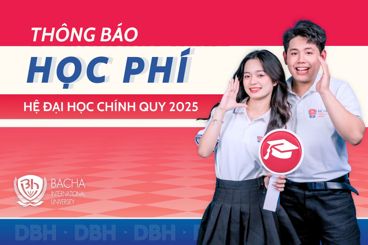 Học phí trường Đại học Quốc tế Bắc Hà năm 2025