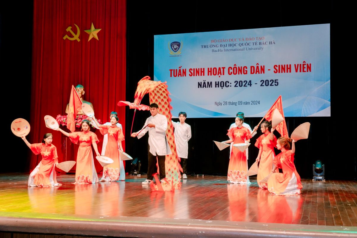 Tuần sinh hoạt công dân sinh viên đầu khoá năm học 2024-2025