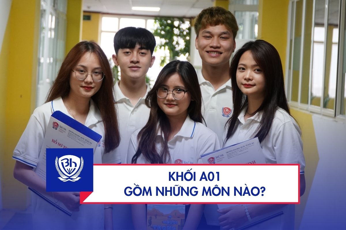 Khối A01 gồm những môn nào? Thi ngành gì? Các trường xét tuyển?