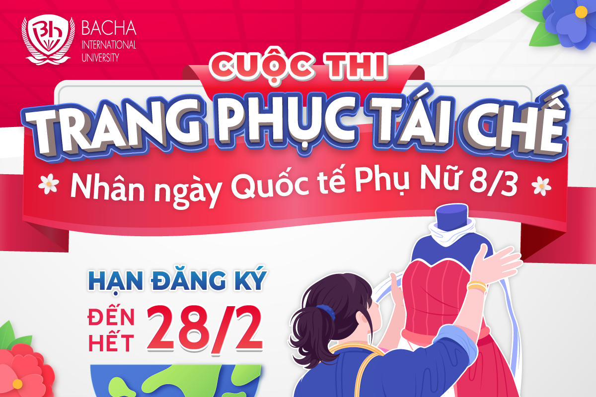 Phát động cuộc thi: “Trang phục tái chế” nhân ngày quốc tế phụ nữ 8/3